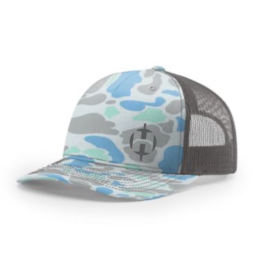 NEW! Richardson Printed Five-Panel Trucker